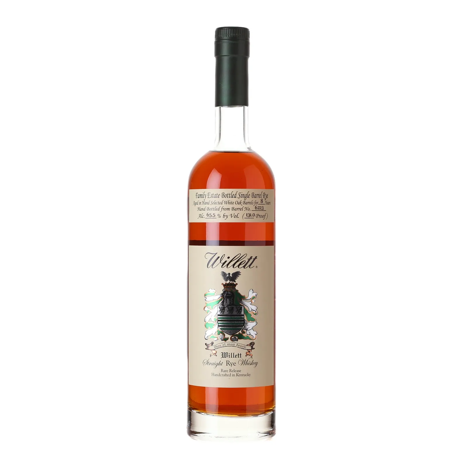Willett The Grand Admiral 8 Year Old, White Oak Cask, Cask #6223, 65.5% whisky bottle