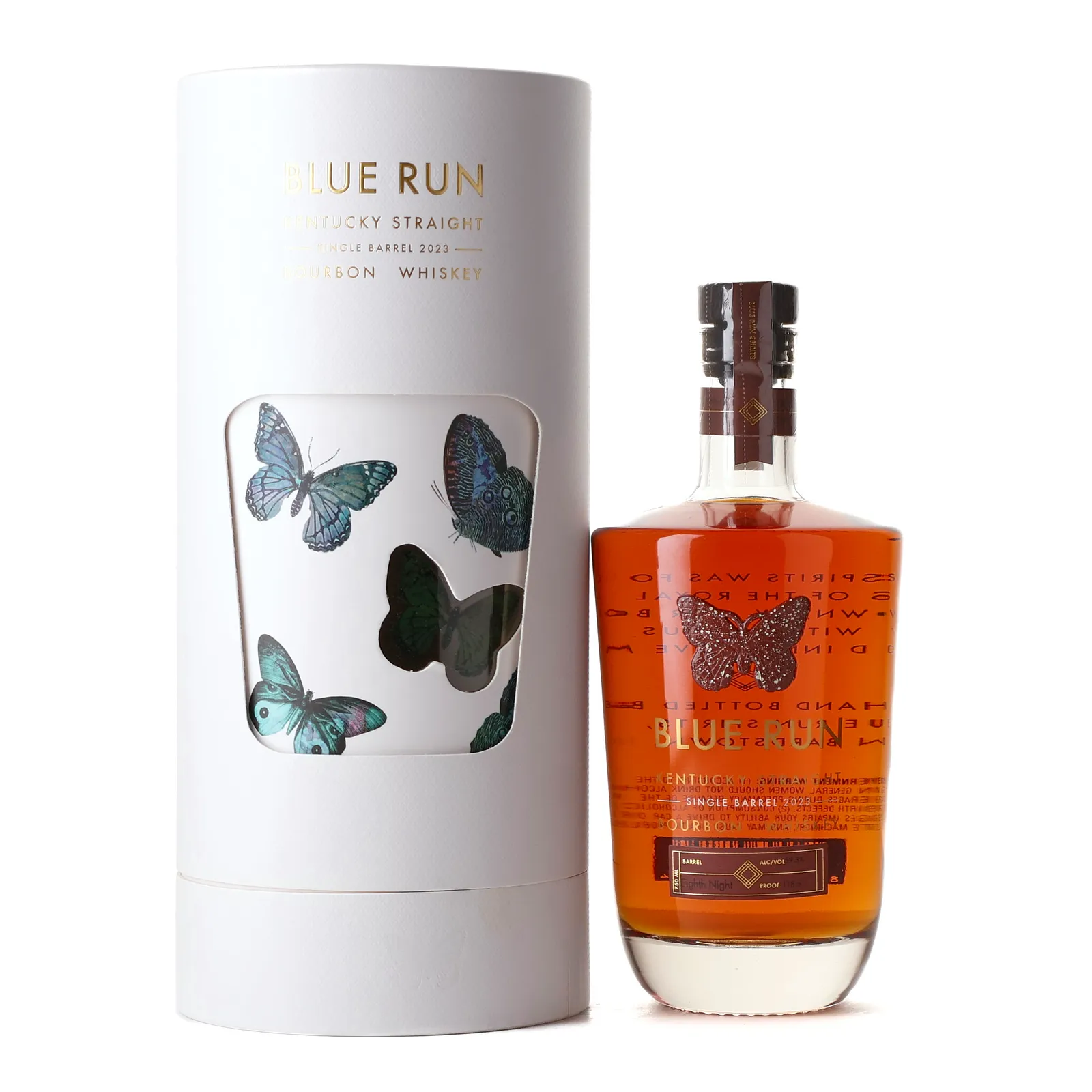 Blue Run 12 Days of Bourbon: Eighth Night Single Barrel, 2023, 59.3% whisky bottle