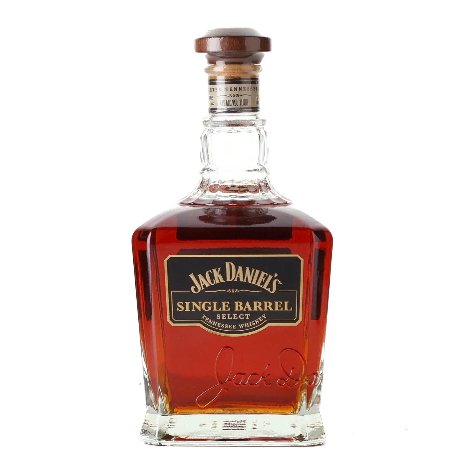 Jack Daniel's Single Barrel Select, Cask #10-0976, 47% whisky bottle