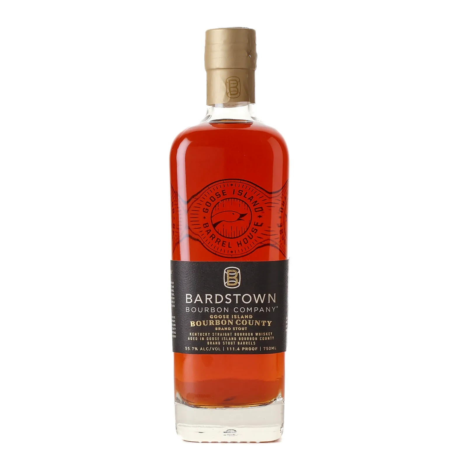 Bardstown Bourbon Company Collaborative Series: Goose Island Bourbon County 12 Year Old, Stout Cask, 55.7% whisky bottle