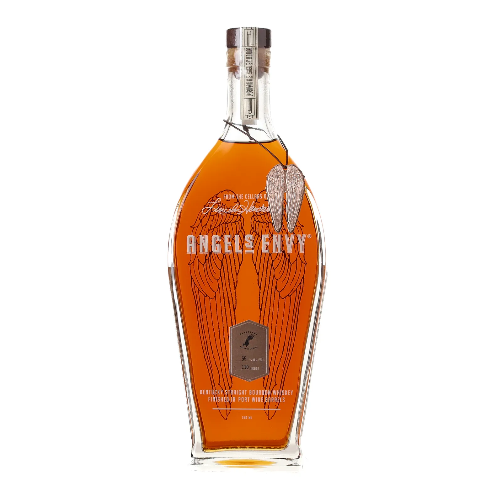 Angel's Envy Universal Private Barrel Selection, Port Wine Cask, Cask #SB-230399, 55% whisky bottle