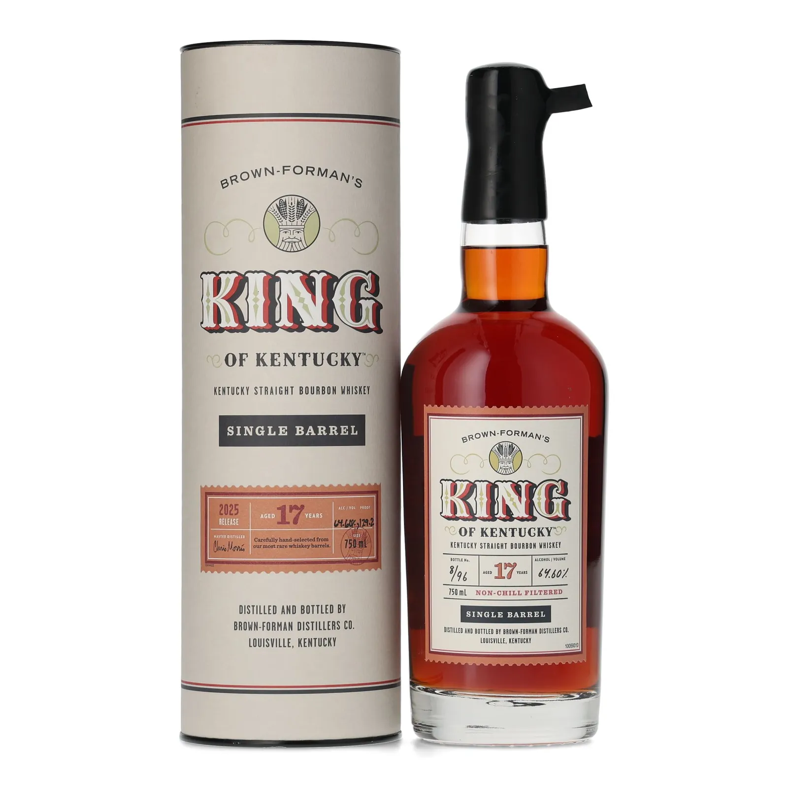 King of Kentucky 17 Year Old, 2025, 64.6% whisky bottle