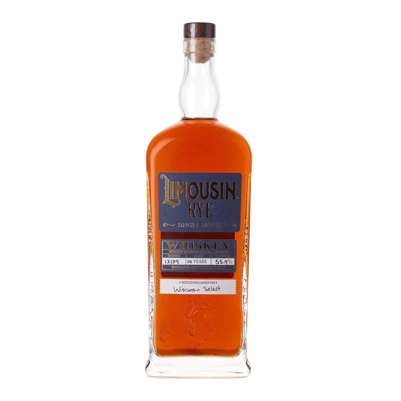 Dancing Goat Limousin Rye Wisconsin Select 10 Year Old, Cask #13139, 55.4% whisky bottle