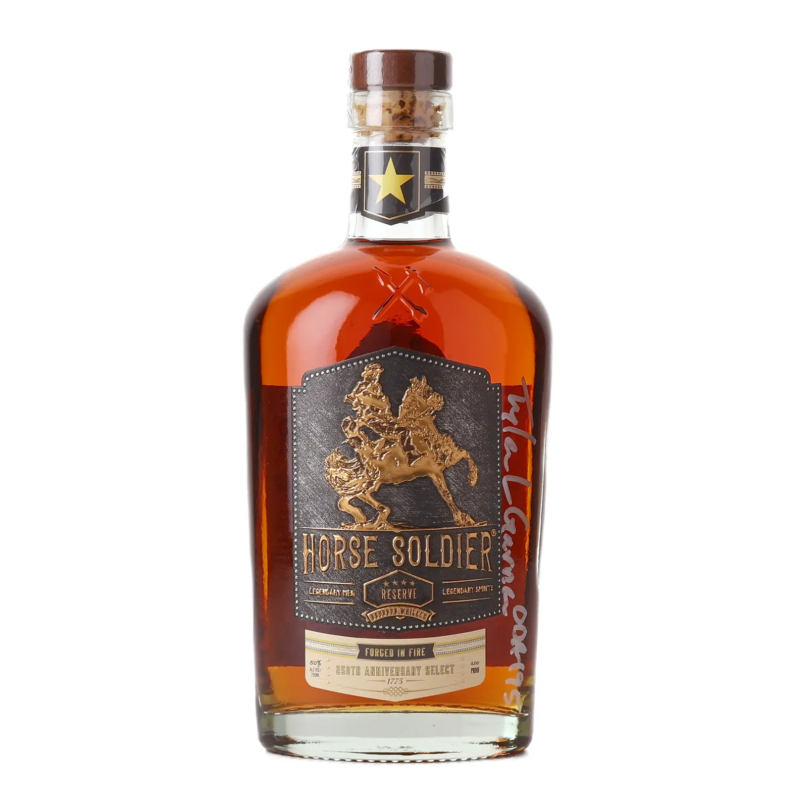 Horse Soldier Reserve 250th Anniversary Select, 50% whisky bottle