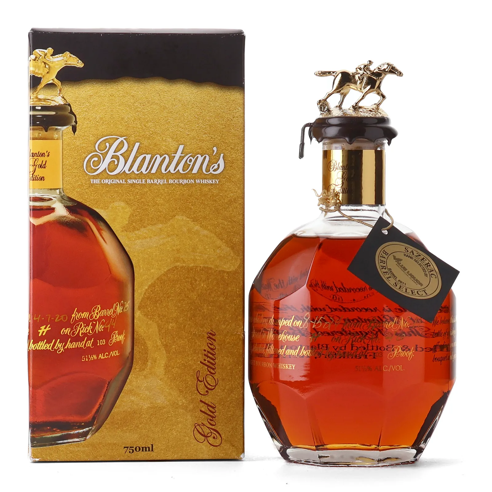 Blanton's Gold Edition, Cask #11, 2024, 51.5% whisky bottle