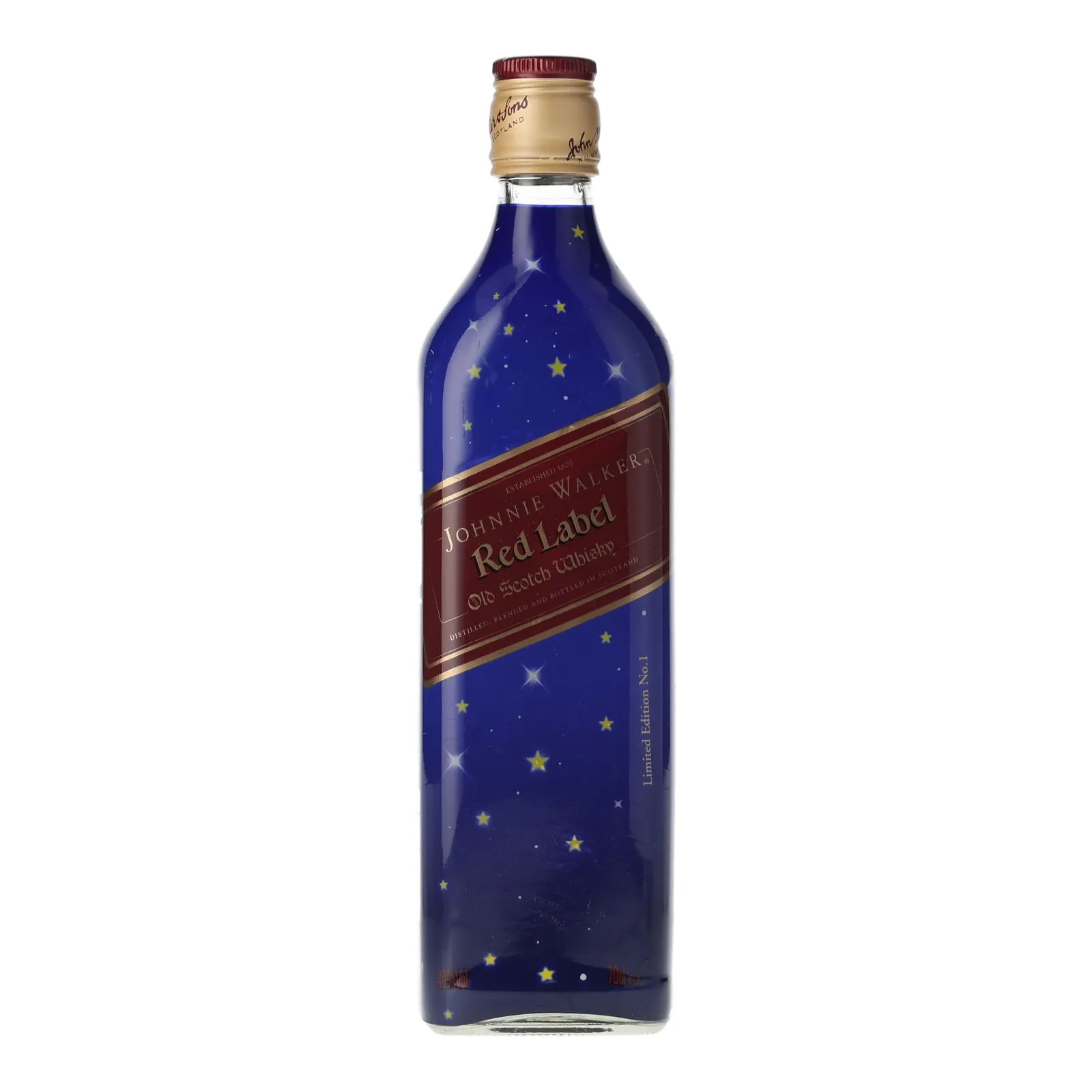 Johnnie Walker Red Label Limited Edition No. 1, 40% whisky bottle