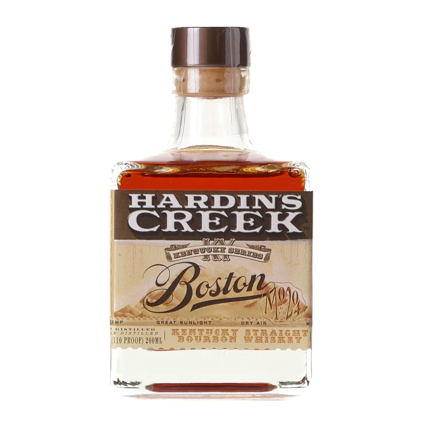 Jim Beam Hardin's Creek Boston 17 Year Old, New Charred American Oak Cask, 2023, 55% whisky bottle