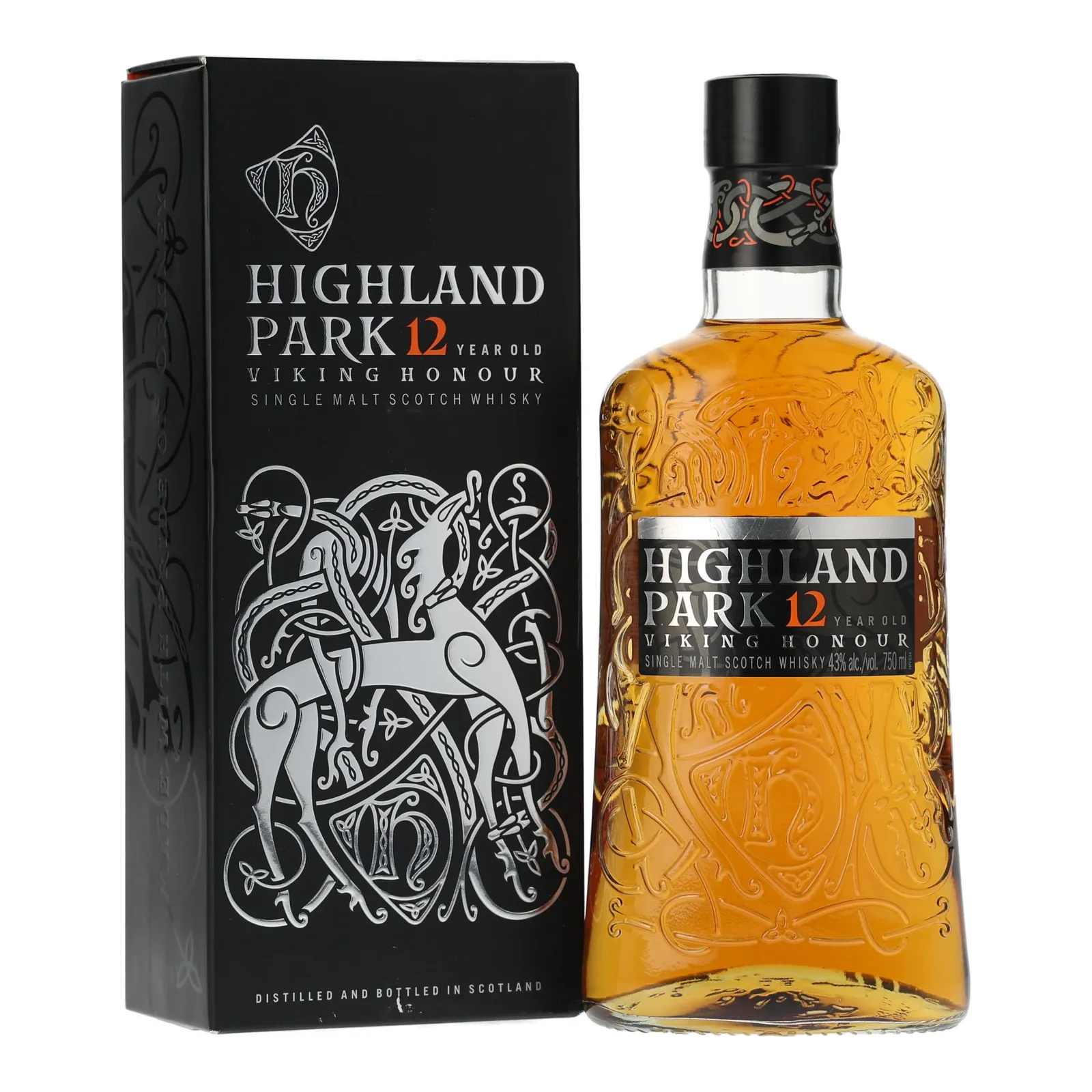 Highland Park Viking Honour 12 Year Old, Sherry Cask, 43% whisky bottle