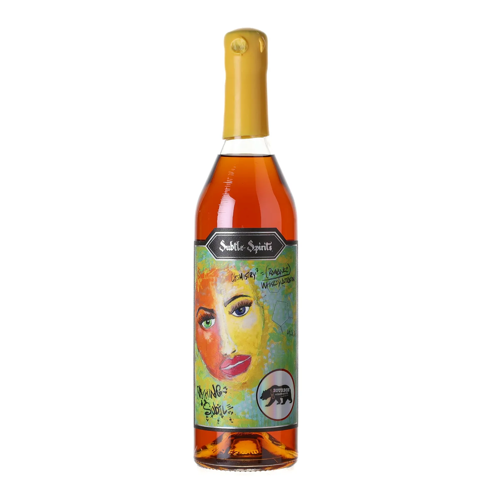 Subtle Spirits Straight Rye Whiskey Vol. 2 8 Year Old, Cask #49, 2024, Bourbon Wine & Spirits, 53.2% whisky bottle