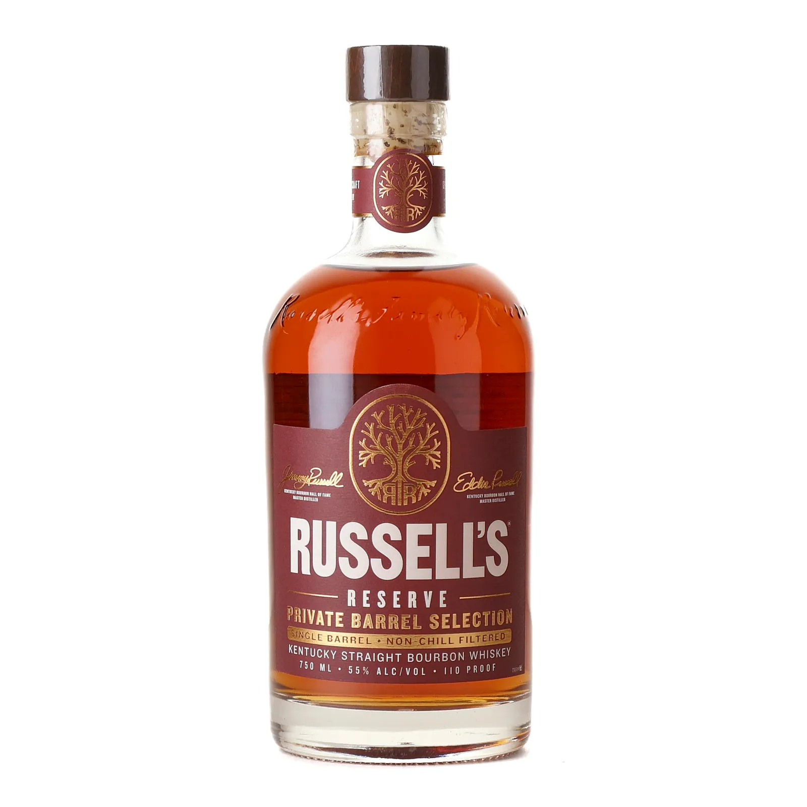 Russell's Reserve Private Barrel Selection Infinity Liquor 9 Year Old, Cask #24-0870, 2024, 55% whisky bottle