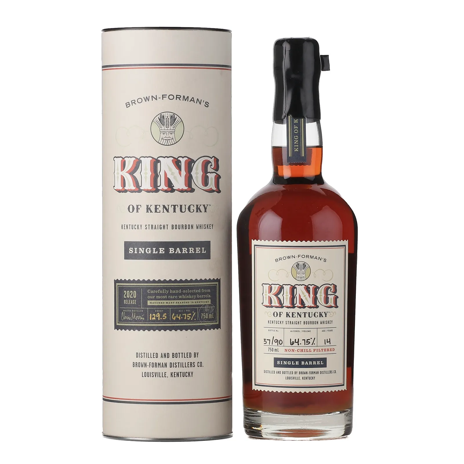 King of Kentucky Single Barrel 14 Year Old, 2020, 64.75% whisky bottle