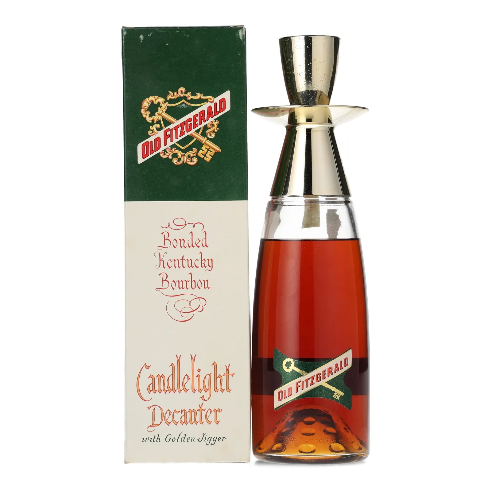 Old Fitzgerald Candlelight Decanter 6 Year Old, 1955, 50% whisky bottle