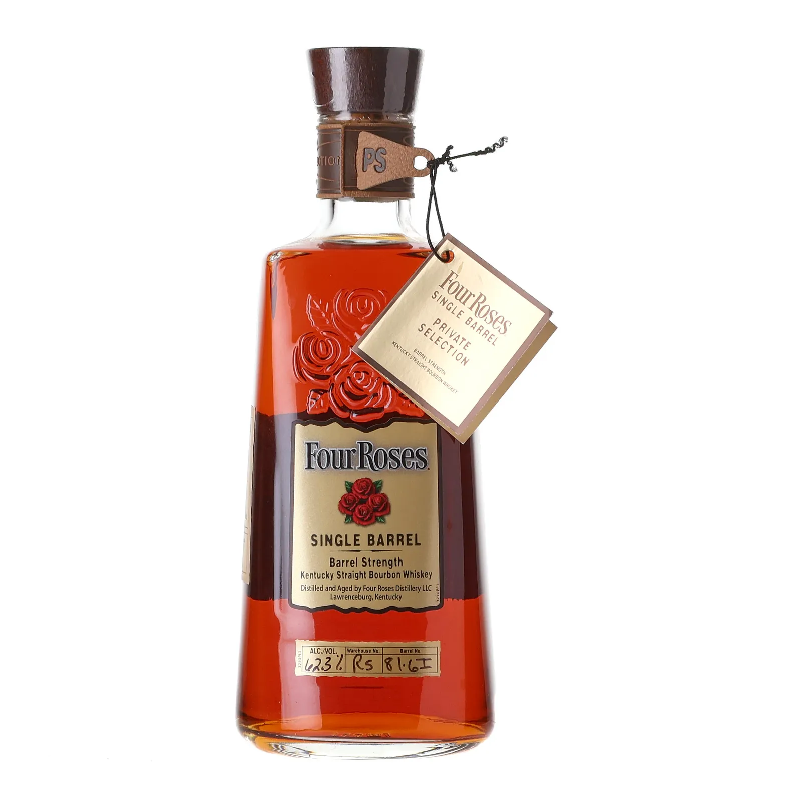 Four Roses Barrel Strength OBSV 8 Year Old, 2020, 62.3% whisky bottle