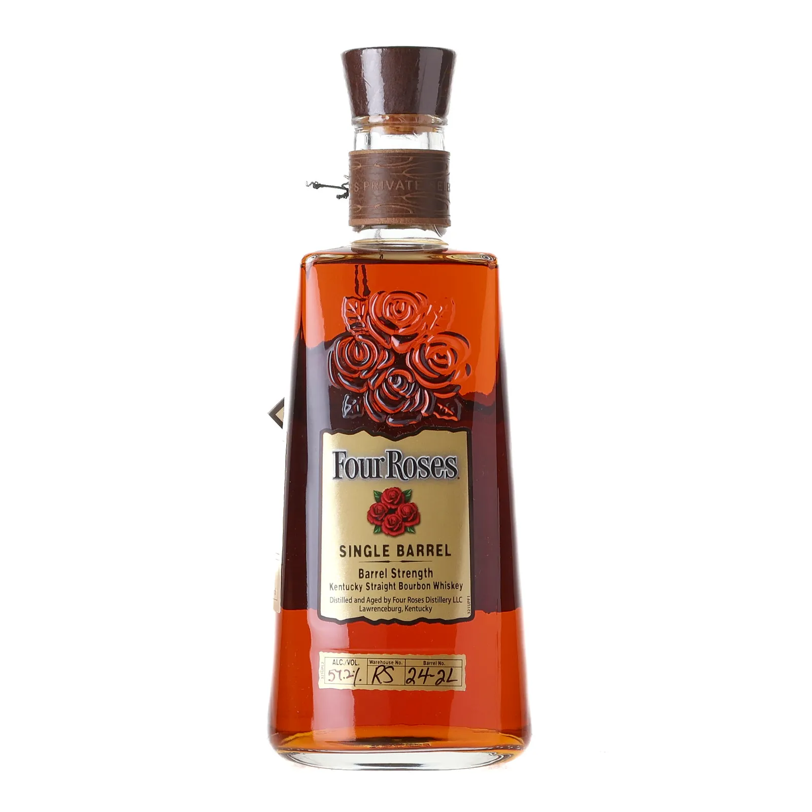 Four Roses Barrel Strength OBSQ 11 Year Old, New Oak Cask, Cask #RS 24-2L, Batch No. RS 24-2L (Tier 2), 57.2% whisky bottle