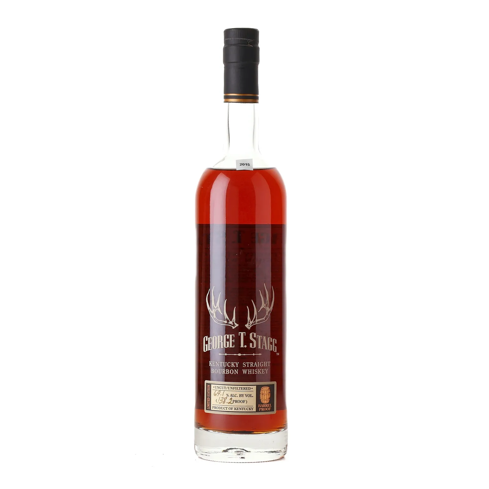 George T. Stagg Barrel Proof Bourbon (BTAC 2015) 15 Year Old, New American oak Cask, 2015, 69.1% whisky bottle
