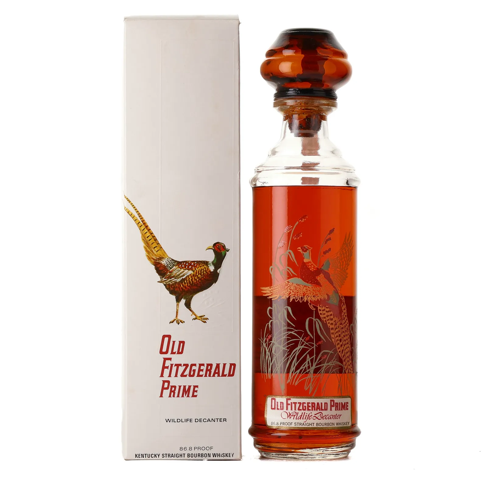 Old Fitzgerald Prime Wildlife Decanter 7 Year Old, 43.4% whisky bottle