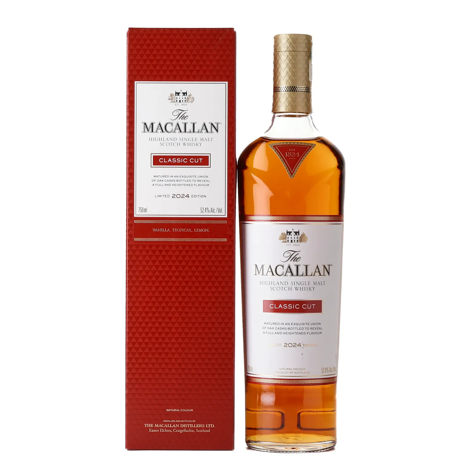 Macallan Classic Cut 2024 Edition, 2024, 52.4% whisky bottle