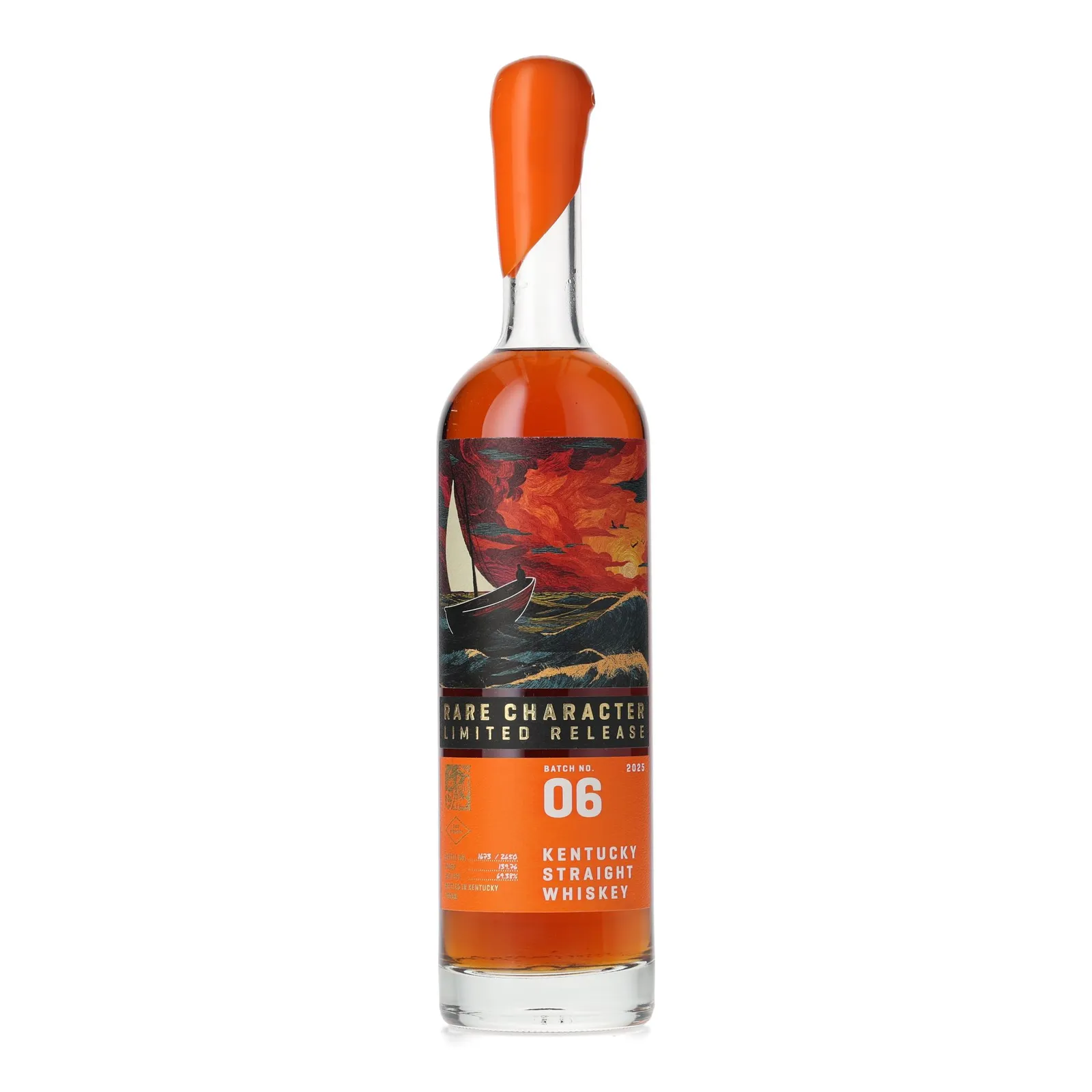 Rare Character Limited Release Kentucky Straight Whiskey, Charred Oak Cask, Batch No. 06, 2025, 69.9% whisky bottle