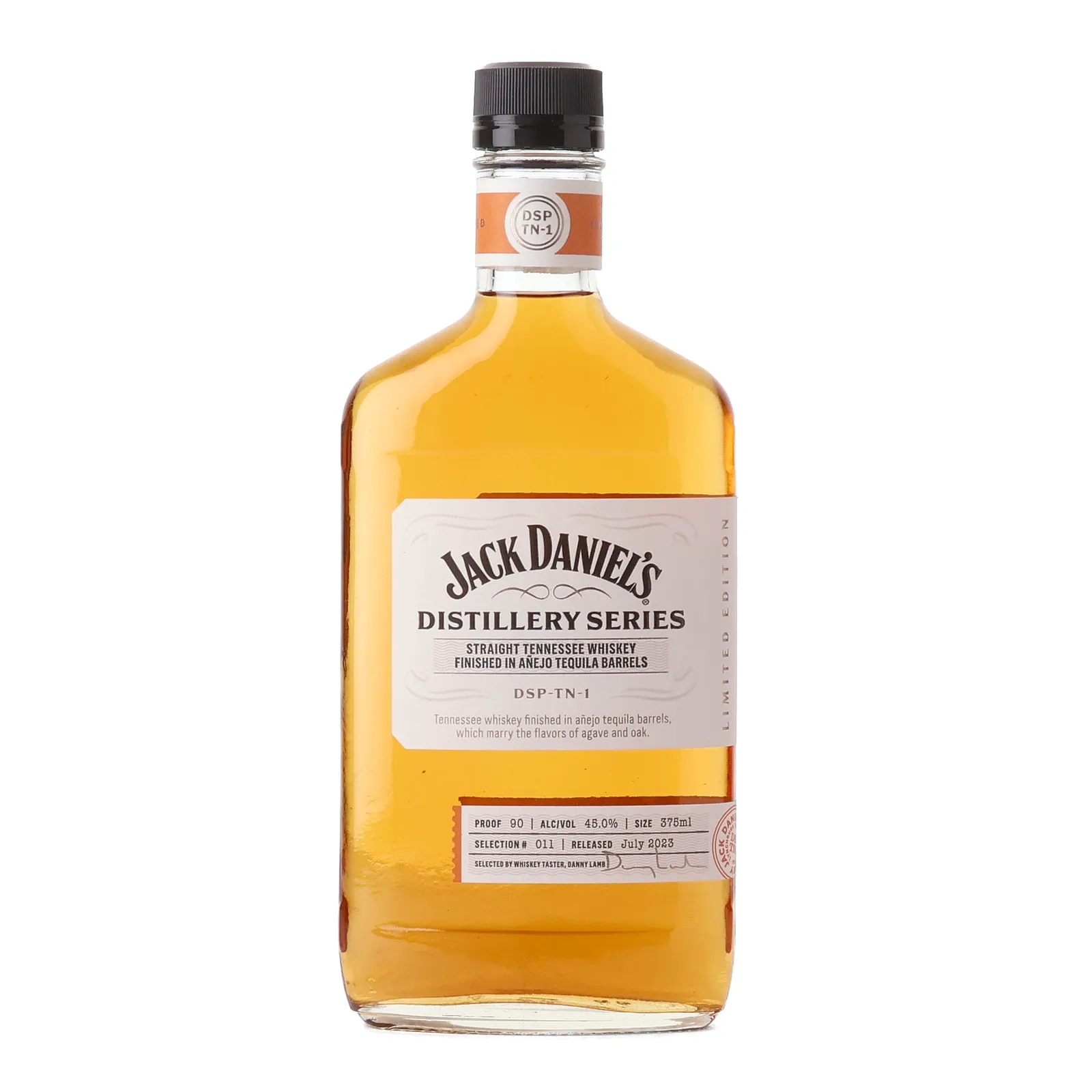 Jack Daniel's Distillery Series Añejo Tequila Cask, Selection No. 011, 2023, 45% whisky bottle