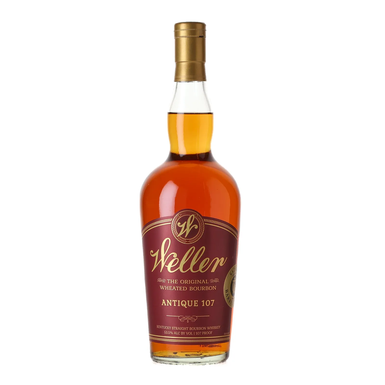 W.L. Weller Antique 107 'The Whiskey Club' Private Barrel Selection, 2024, 53.5% whisky bottle