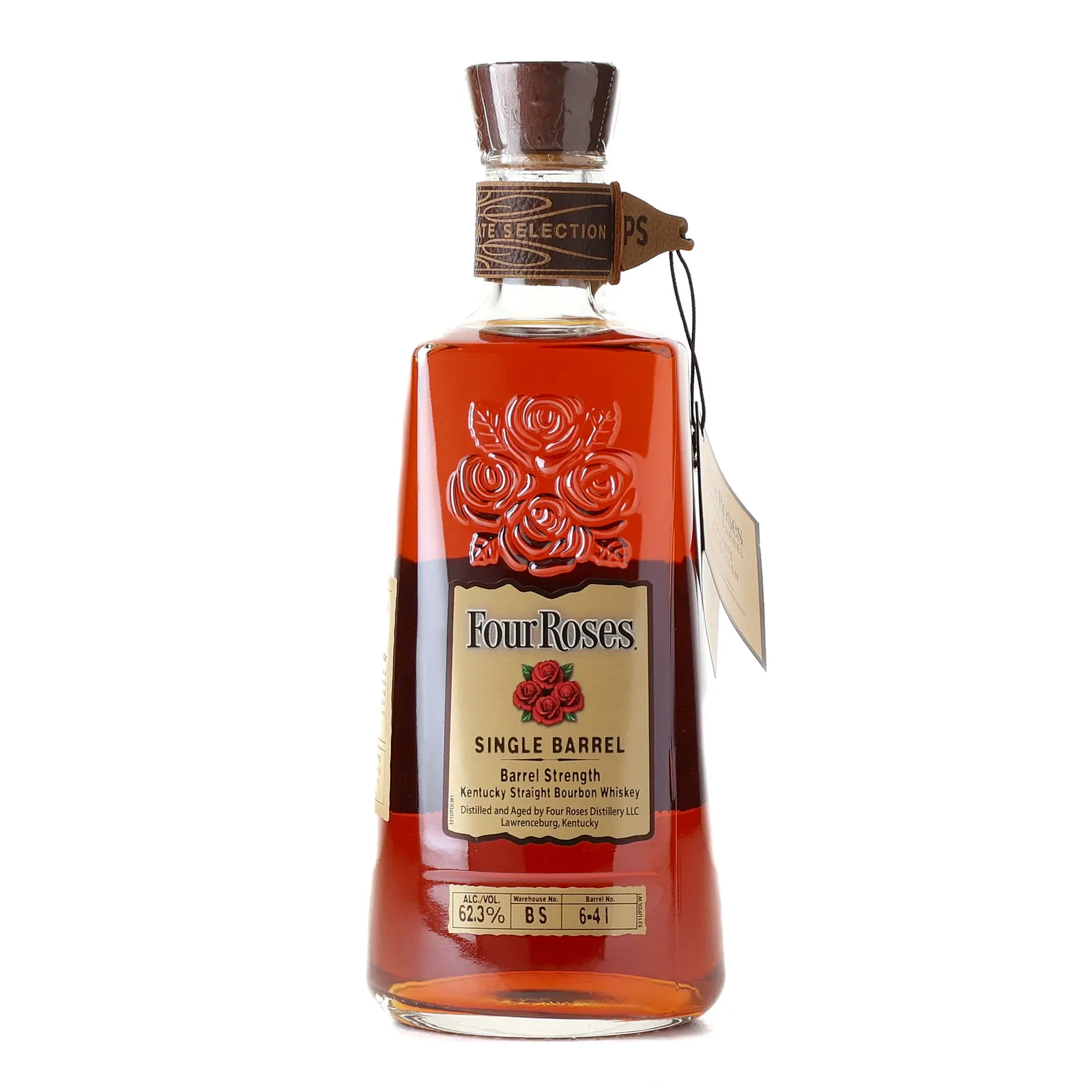 Four Roses Single Barrel Barrel Strength OESF Private Barrel Selection 9 Year Old, New Charred Oak Cask, Cask #6-4I, 2025, 62.3% whisky bottle