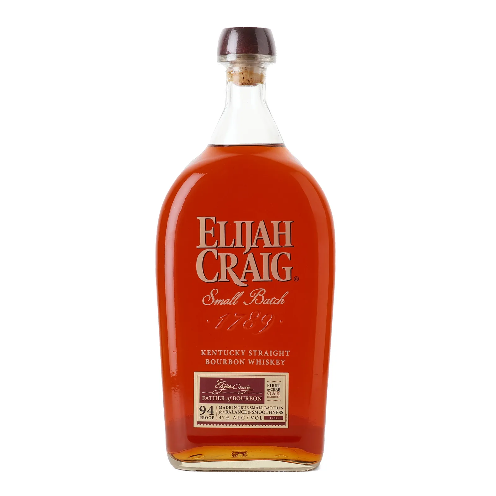 Elijah Craig Small Batch, 47%, 1.75L whisky bottle