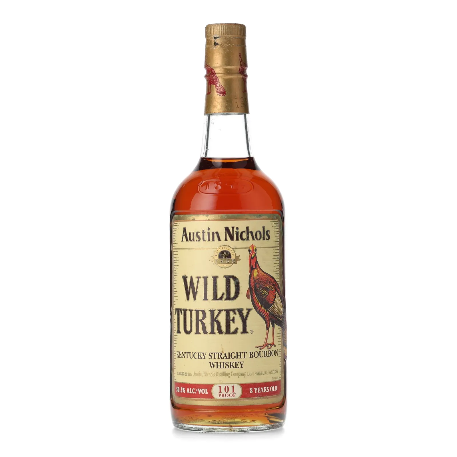 Wild Turkey 8 Year Old, 1998, 50.5% whisky bottle