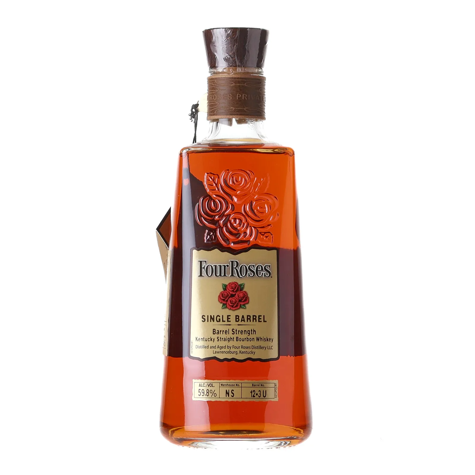Four Roses Single Barrel Barrel Strength OESQ 'Members for Members' 10 Year Old, Cask #12-3 U, 2022, 59.8% whisky bottle