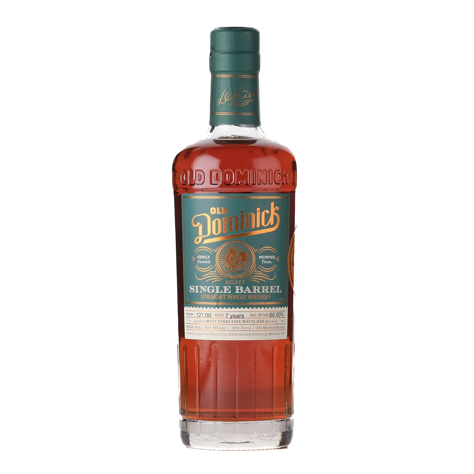 Old Dominick Select Single Barrel Space City Liquor 7 Year Old, Oak Cask, 60.5% whisky bottle