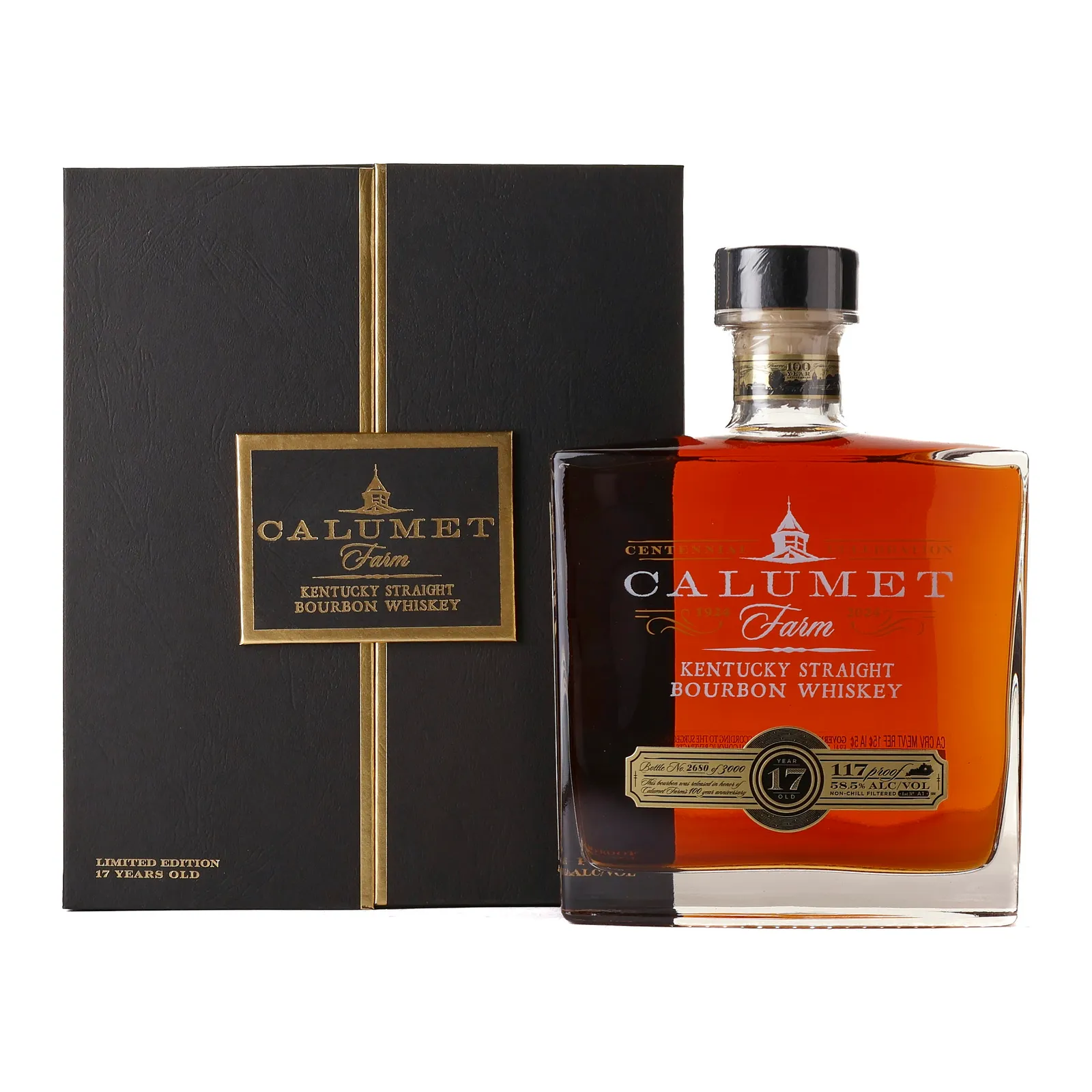 Calumet Farm Centennial Celebration 17 Year Old, Lot #A1, 58.5% whisky bottle
