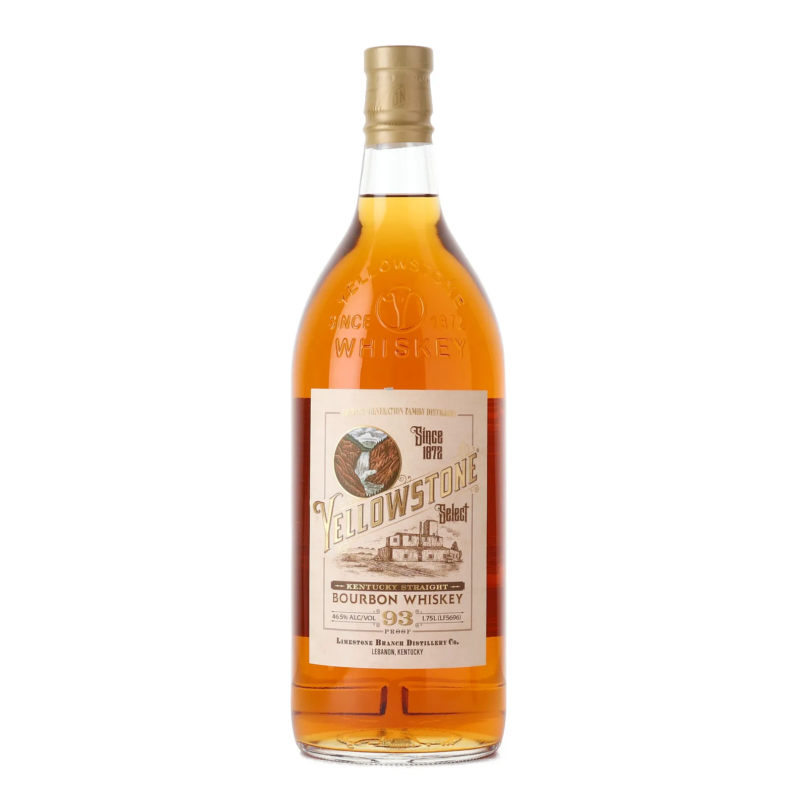 Yellowstone Select Kentucky Straight Bourbon Whiskey, 46.5% whisky bottle