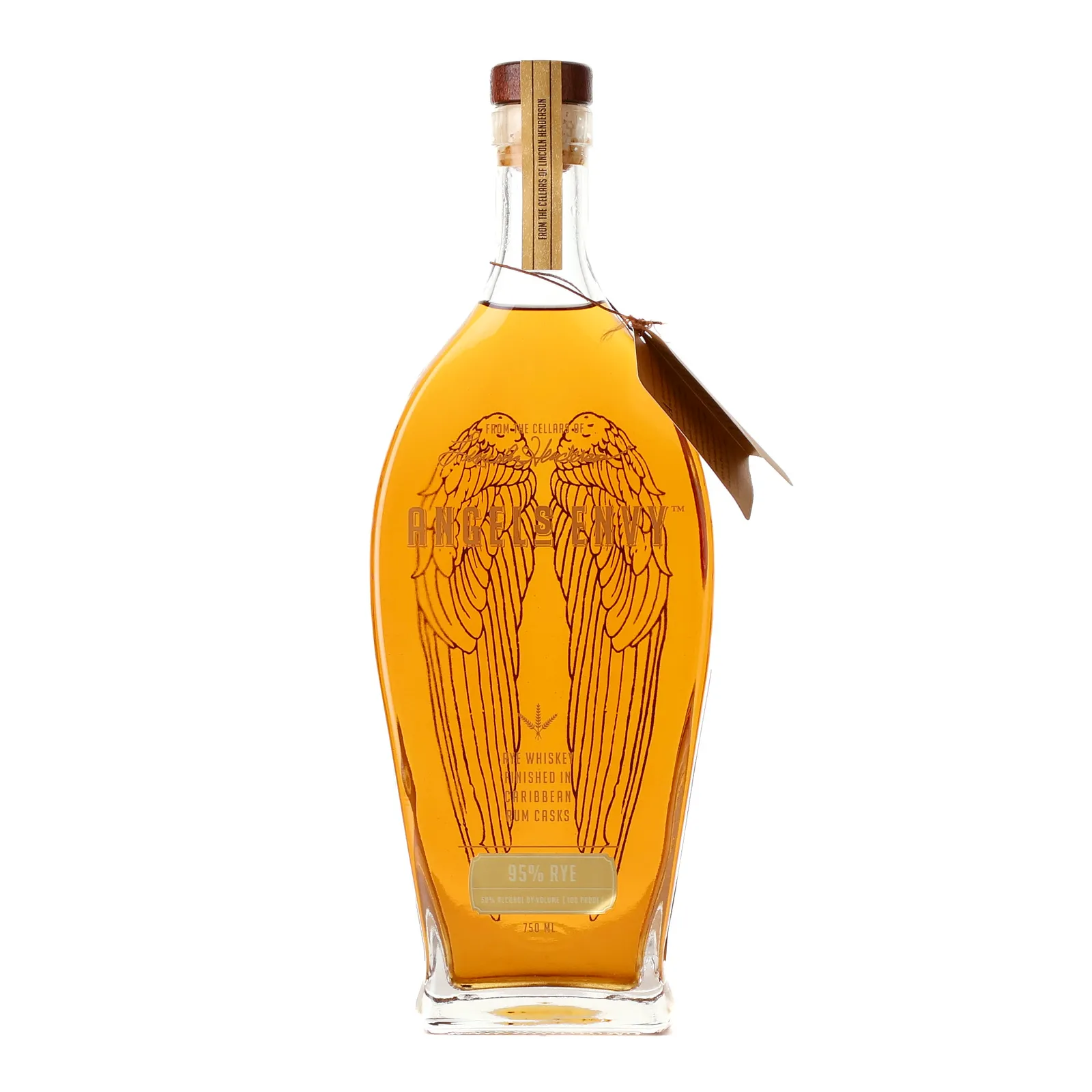 Angel's Envy Caribbean Rum Cask Rye, Batch No. 16, 50% whisky bottle