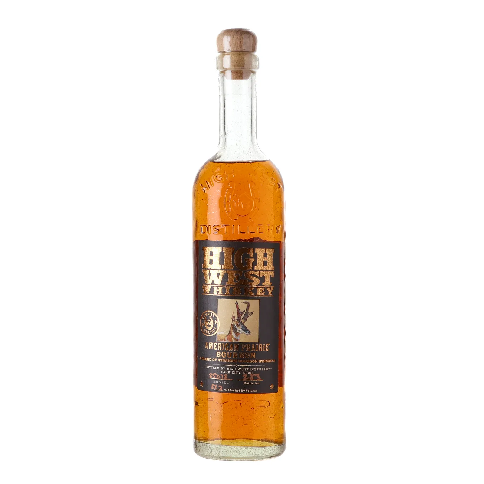 High West American Prairie Bourbon 'Binny's' Private Barrel Selection, Cask #25078, 51.2% whisky bottle
