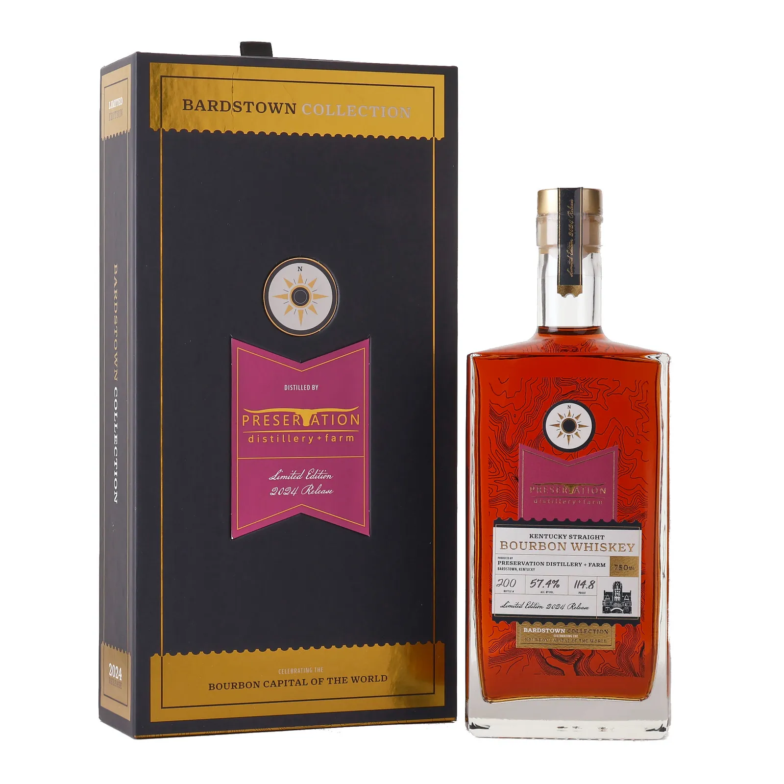 Preservation Distillery Bardstown Collection, 2024, 57.4% whisky bottle