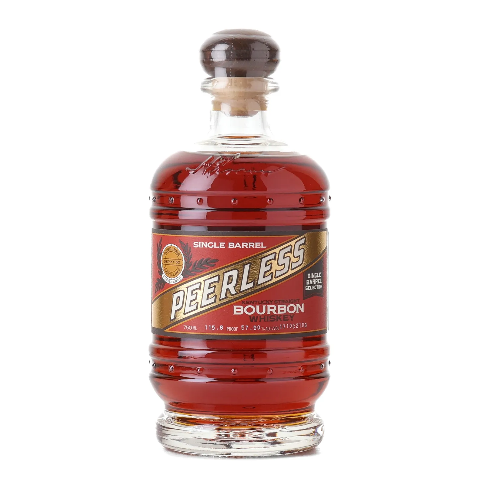 Peerless Bourbon 'Mango Daiquiri' Private Barrel Selection, New Charred Oak Cask, Cask #1710C2108, 57.9% whisky bottle