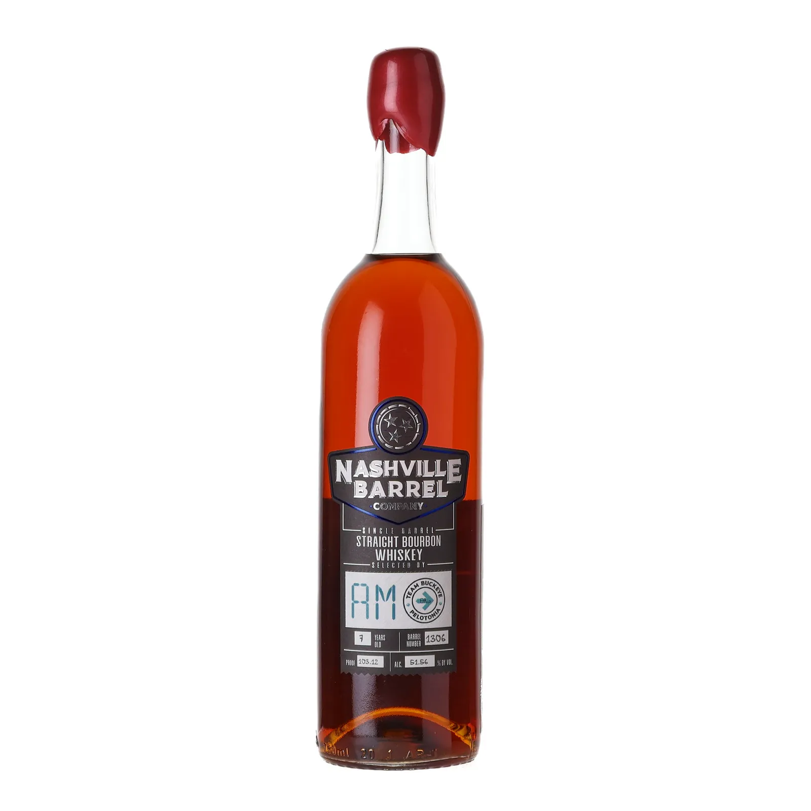 Nashville Barrel Company 7 Year Old, Cask #1306, 51.56% whisky bottle