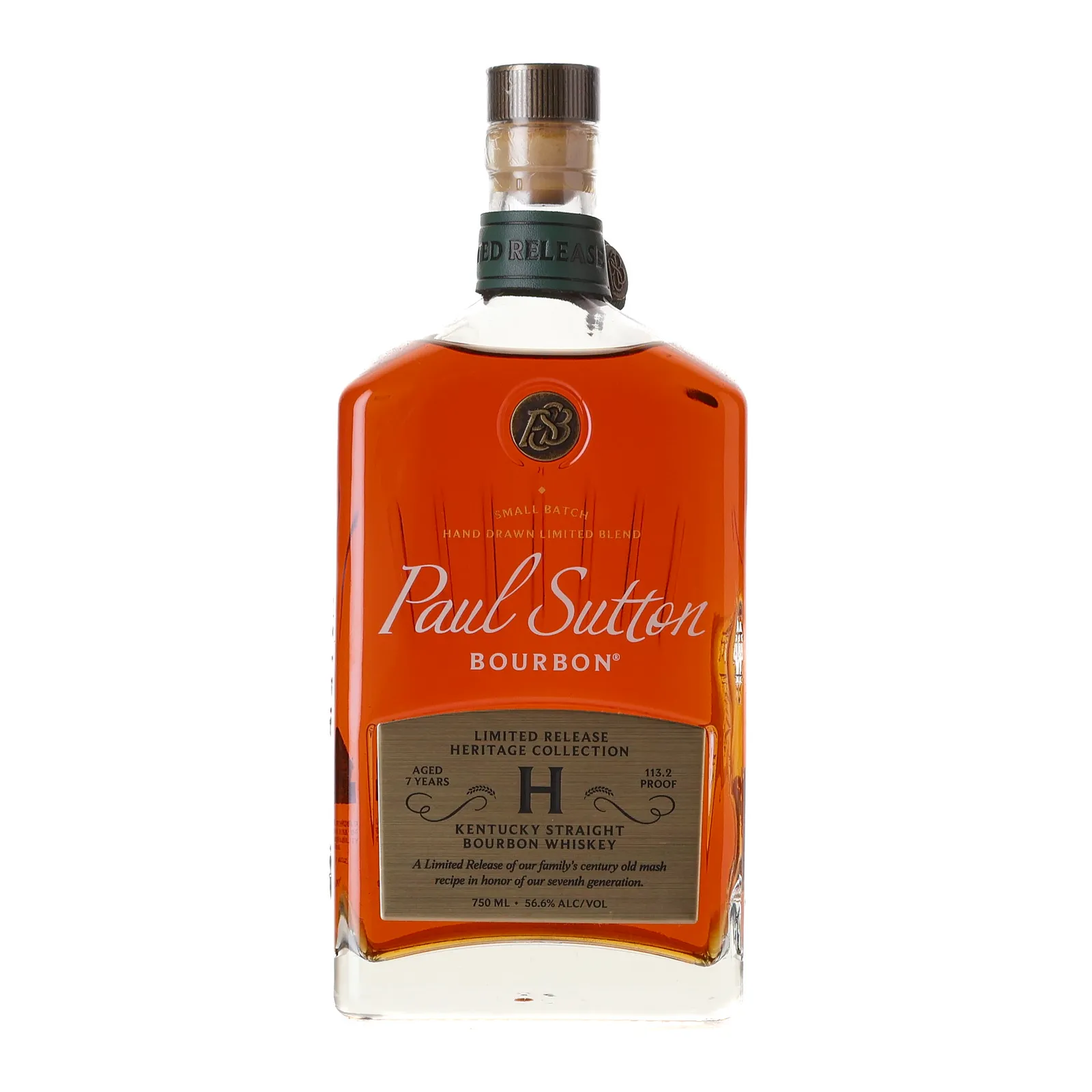 Paul Sutton Heritage Collection 7 Year Old, 2023, 56.6% whisky bottle