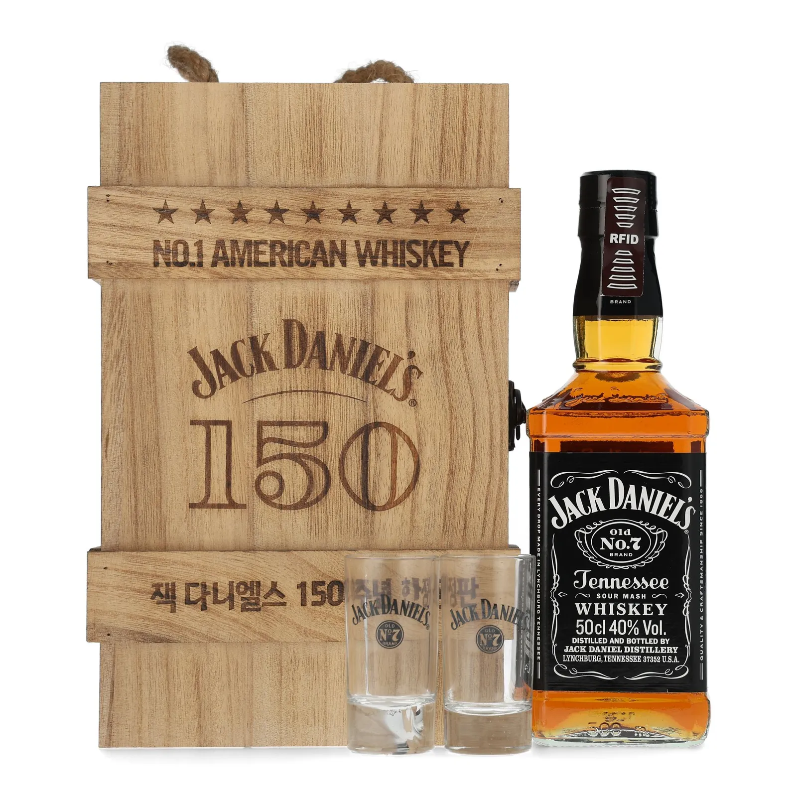 Jack Daniel's Old No. 7, 2016, 40% whisky bottle