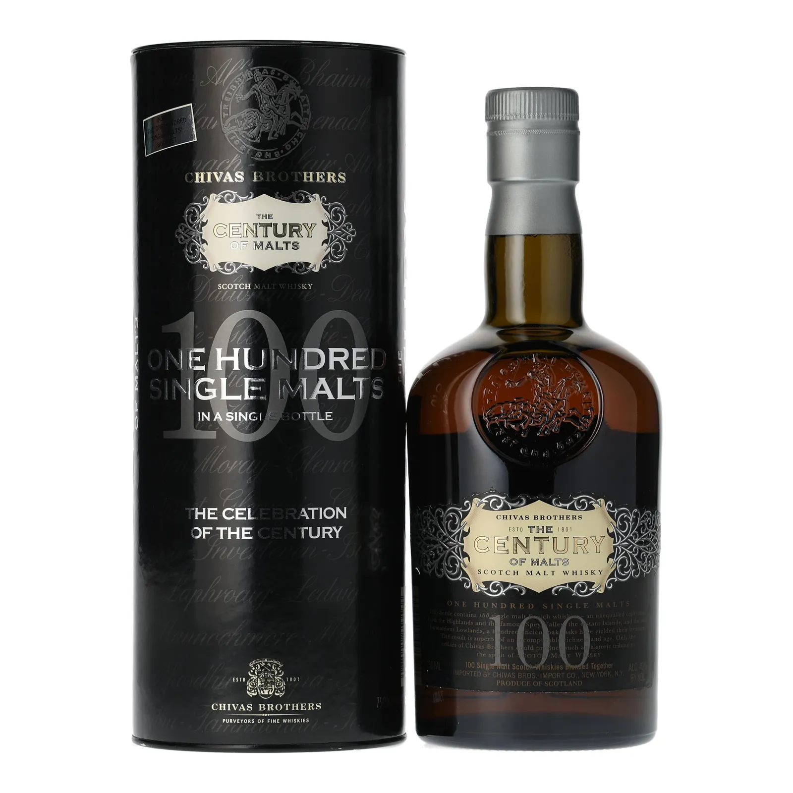 Chivas Century Of Malts, Oak Cask, 1995, 40% whisky bottle