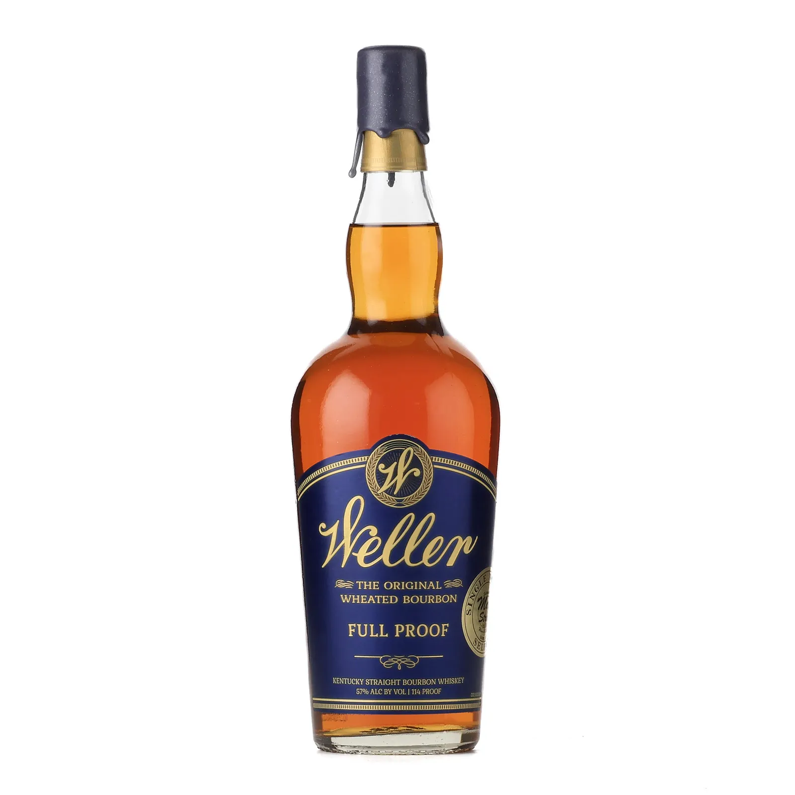 Weller Full Proof Bourbon 'Main Street' Private Barrel Selection, New Charred Oak Cask, Cask #16-H-29-L-5-70-063, 2023, 57% whisky bottle