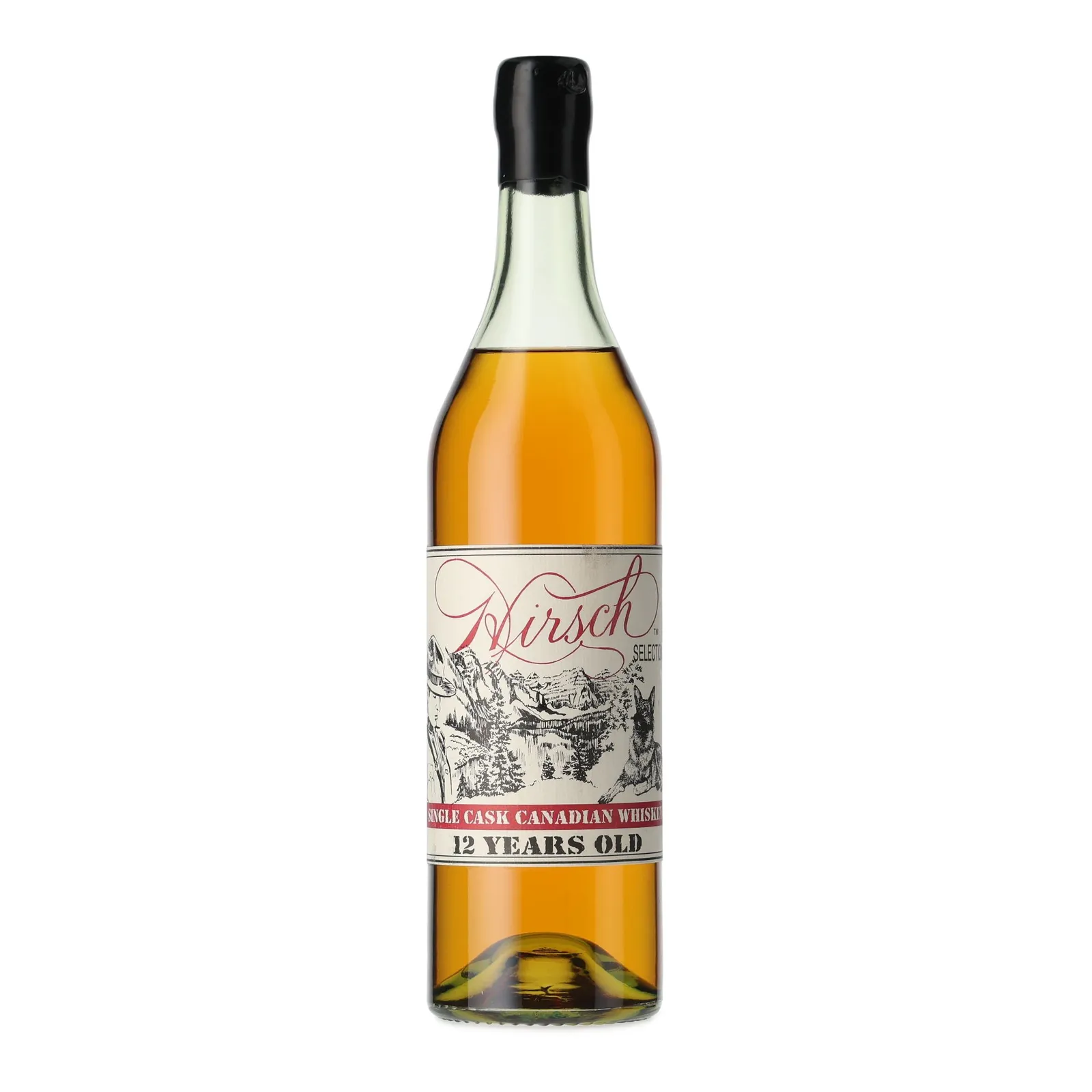 Hirsch Selection Single Cask Canadian Whiskey 12 Year Old, Lot No. 98-1, 53.1% whisky bottle