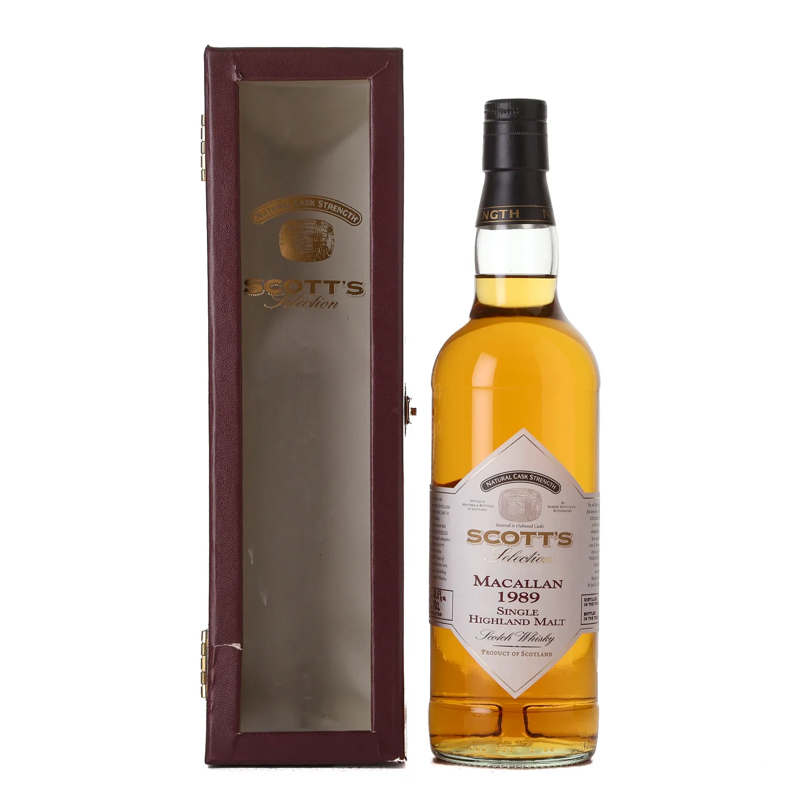 Macallan Scott's Selection, Robert Scott, 48.6% whisky bottle