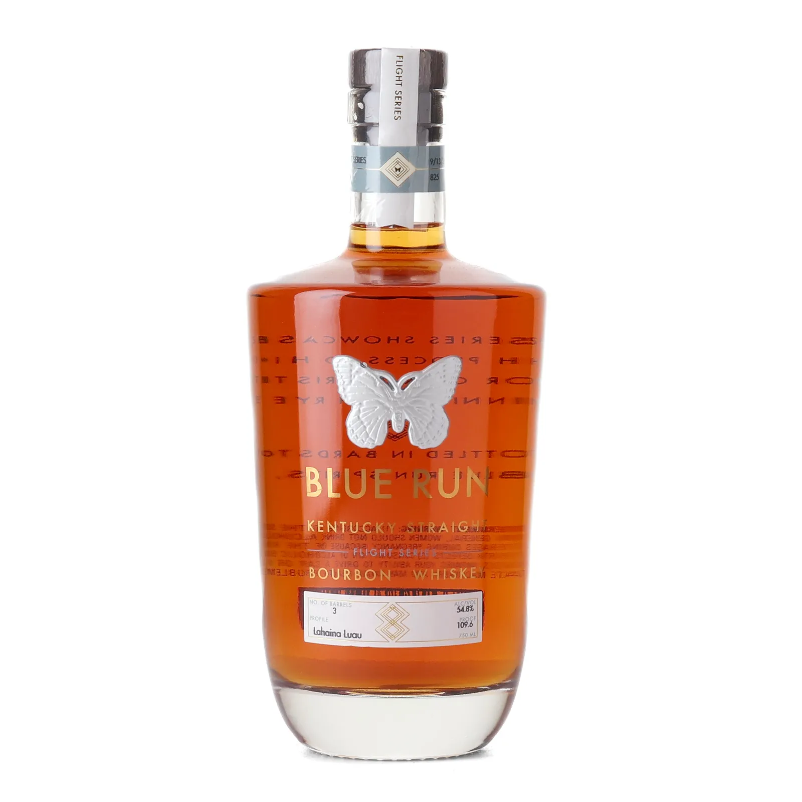 Blue Run Flight Series: Lahaina Luau Micro Batch, 2022, 54.8% whisky bottle
