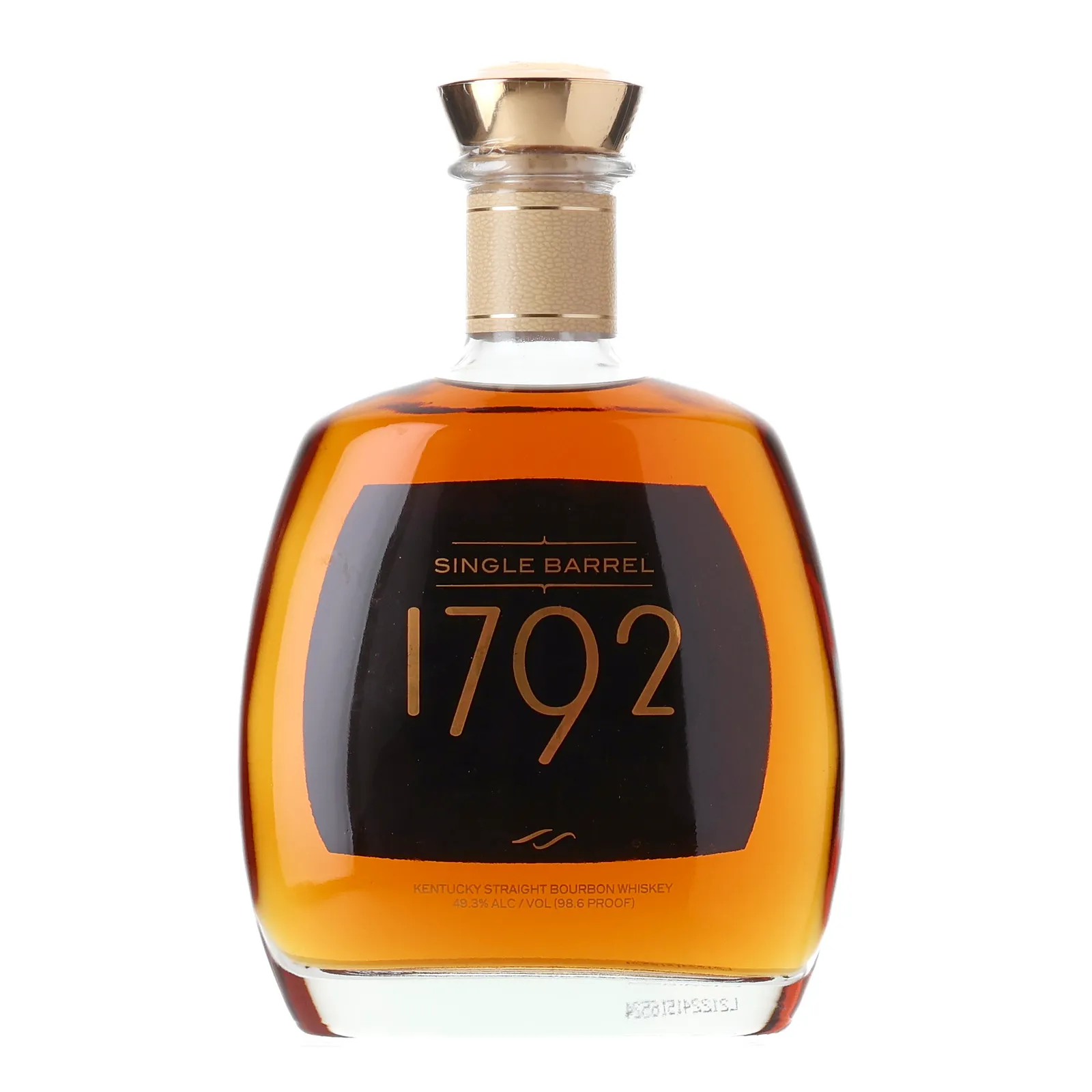 1792 Single Barrel, 2020, 49.3% whisky bottle