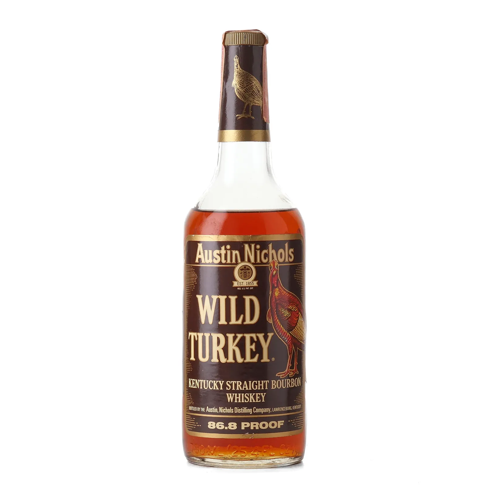 Wild Turkey Austin Nichols 86.8 Proof, Bourbon Cask, 1983, 43.4% whisky bottle