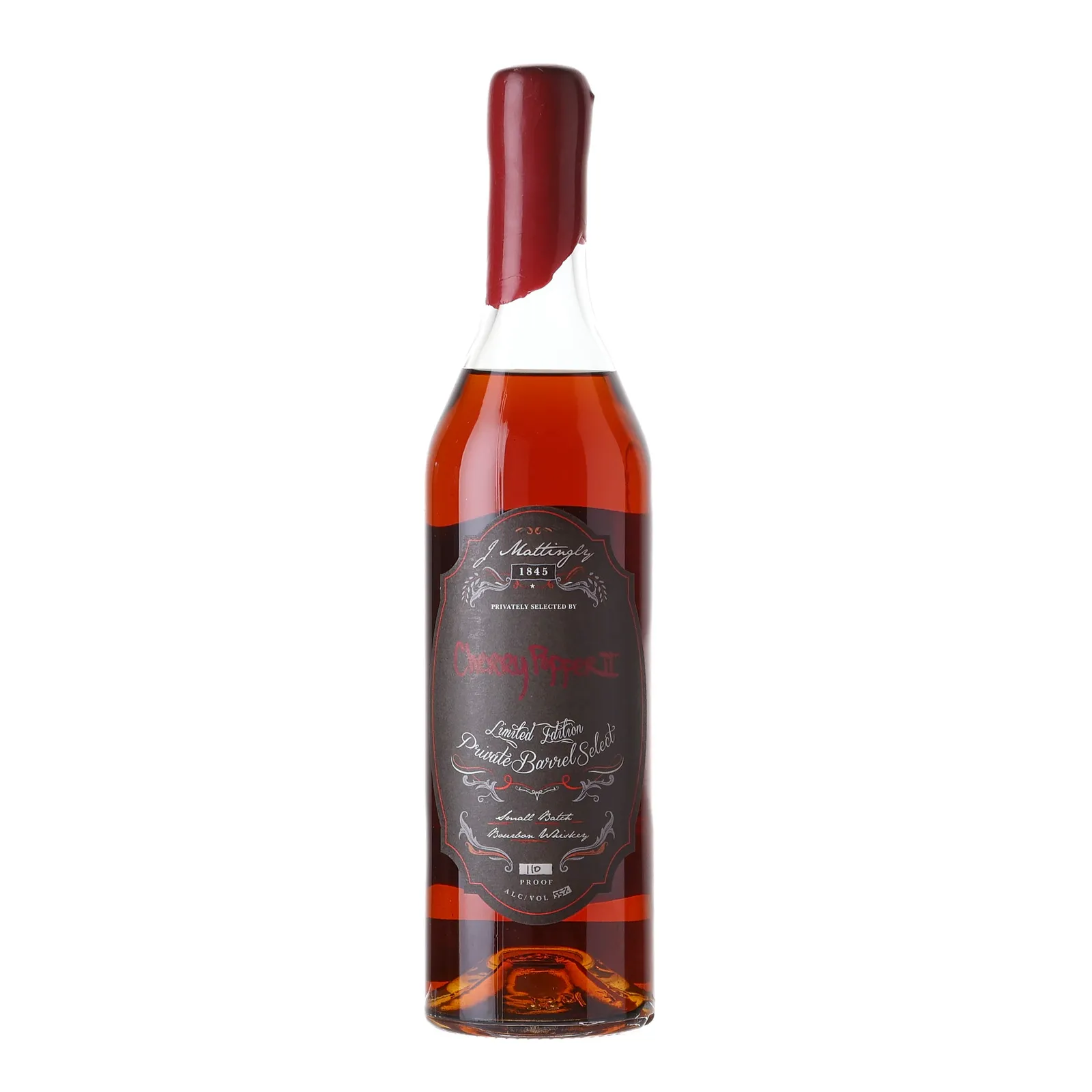 J. Mattingly 1845 Cherry Popper II Private Barrel Select, 2019, 55% whisky bottle