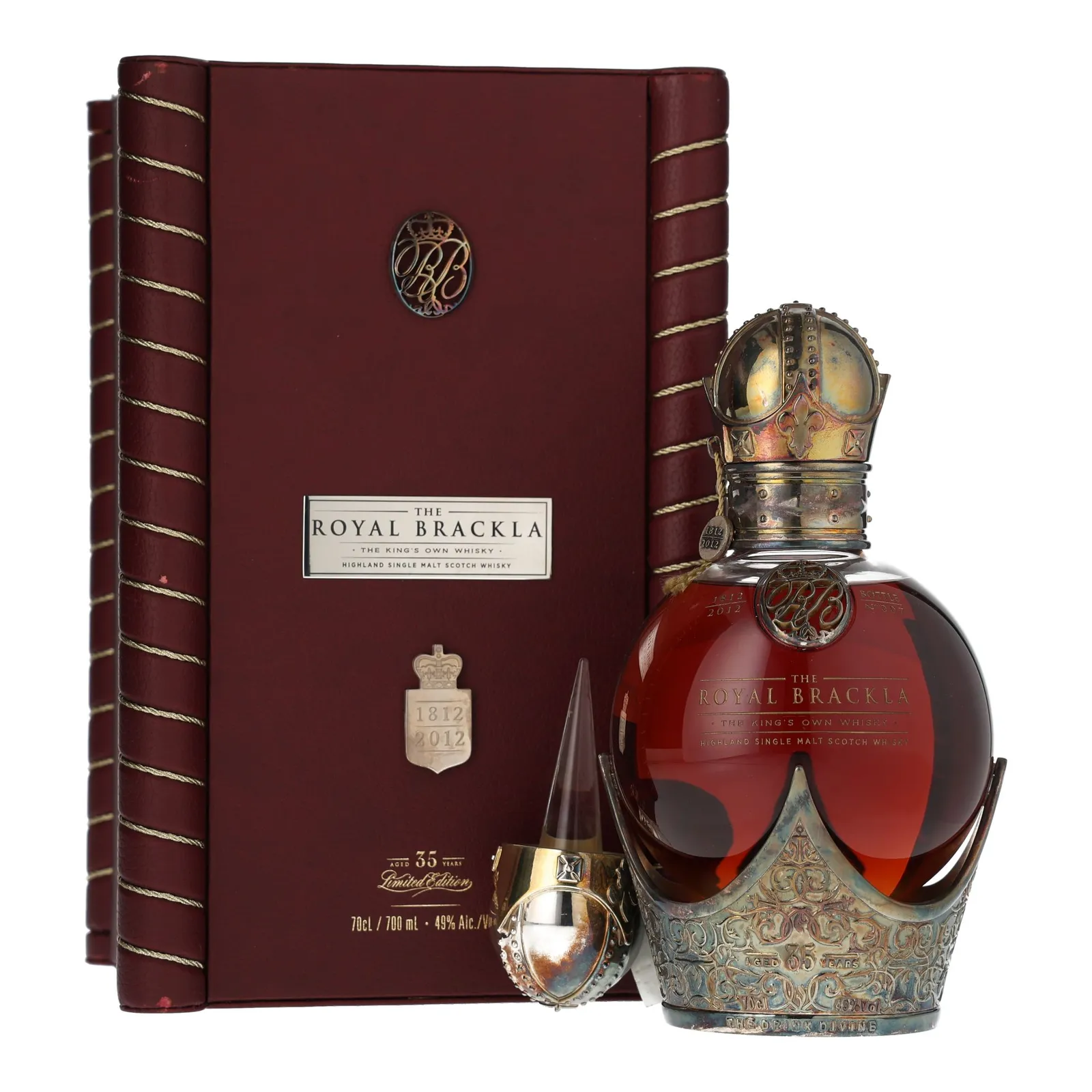Royal Brackla 35 Year Old, 2012, 49% whisky bottle