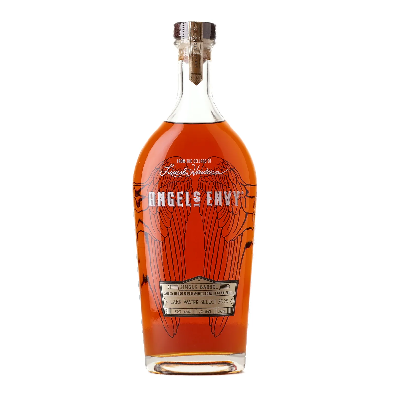 Angel's Envy Lake Water Select Private Barrel Selection, Port Cask, Cask No. SB-240888, 2025, 55% whisky bottle