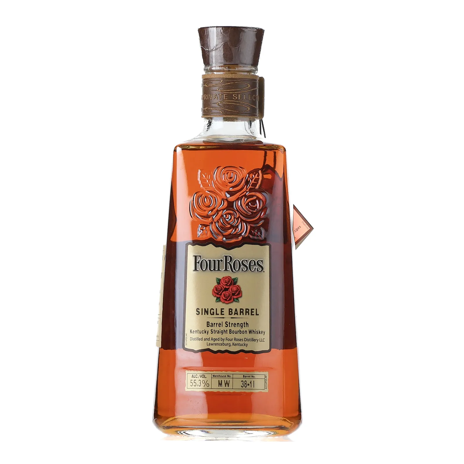 Four Roses Single Barrel Barrel Strength OESK 'Goody Goody' 10 Year Old, Cask #38-1I, 55.3% whisky bottle