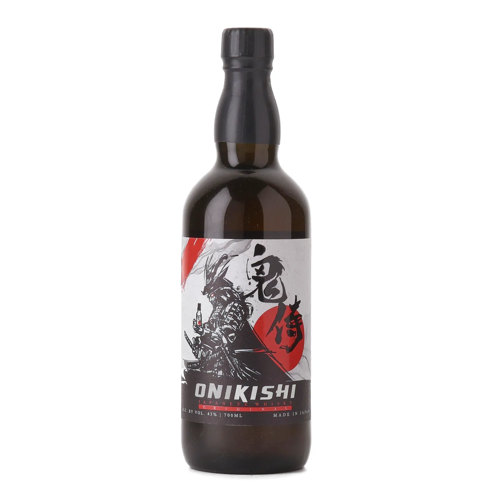 Onikishi Japanese Whisky, 43% whisky bottle